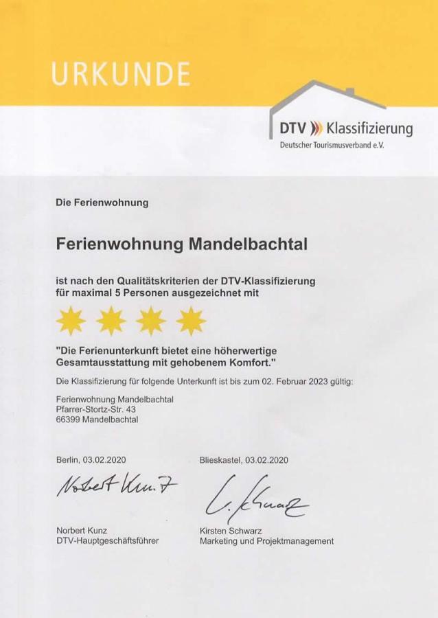 Ferienwohnung Kempf Mandelbachtal Ommersheim Экстерьер фото